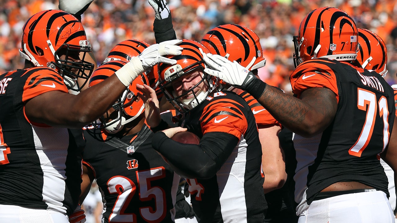 Bengals rebound from blown lead to earn season sweep of Ravens